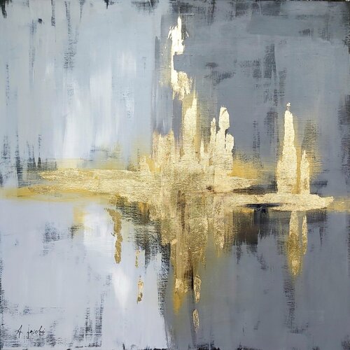Starlight - Abstract de Andrea Jacobi, Pintura a la venta en Singulart