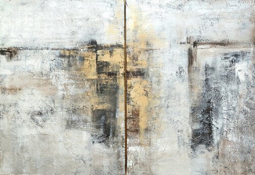 Rough Surface 1 - Abstract di Andrea Jacobi, Pittura in vendita su Singulart