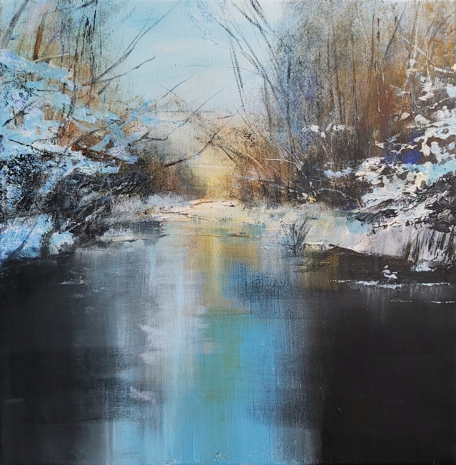 Wintersun - Landscape, Impressionism, Realism Andrea Jacobi