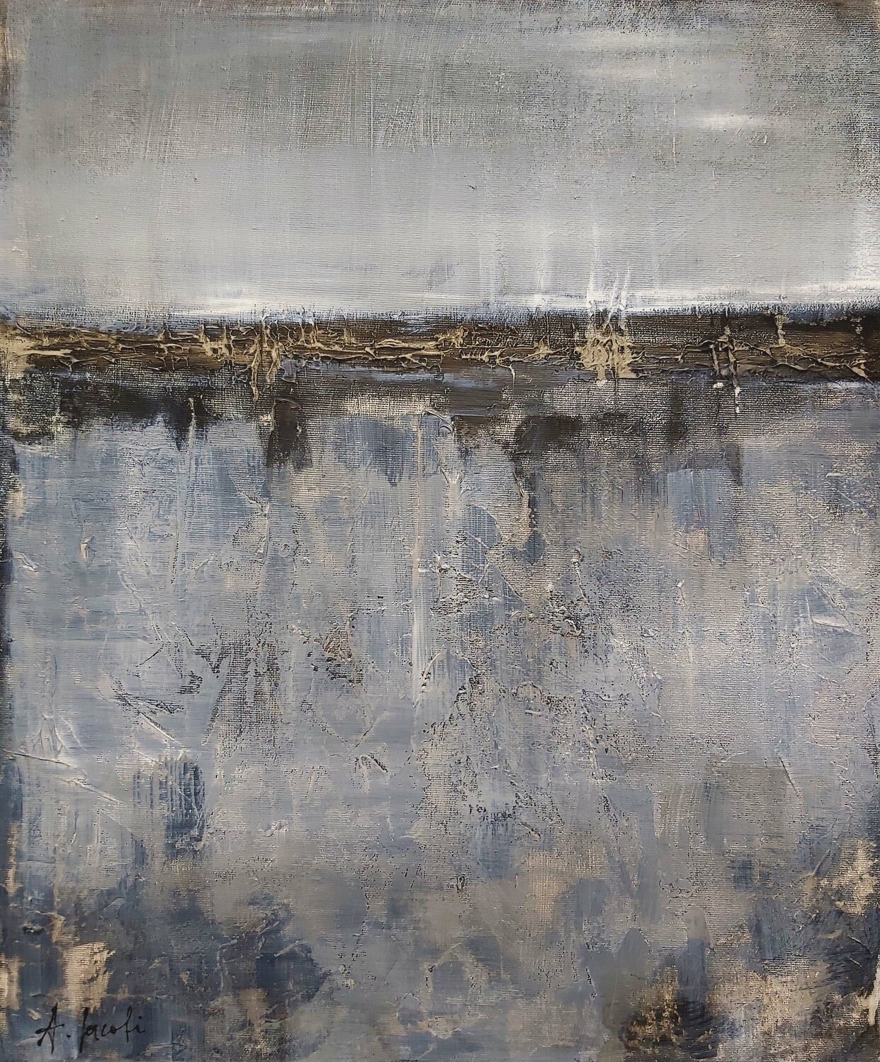 Behind the Horizon 1 - Abstract Andrea Jacobi