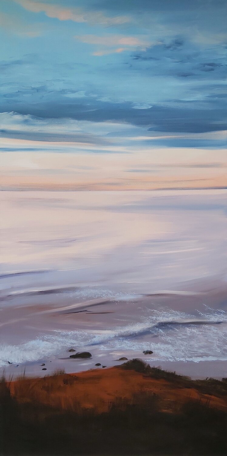 Magical Sunset - Seascape Painting. Realism. Impressionism. Andrea Jacobi Originalgemälde zu verkaufen