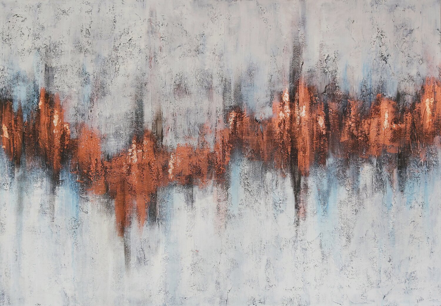 The Glitter of Copper - Abstract Andrea Jacobi