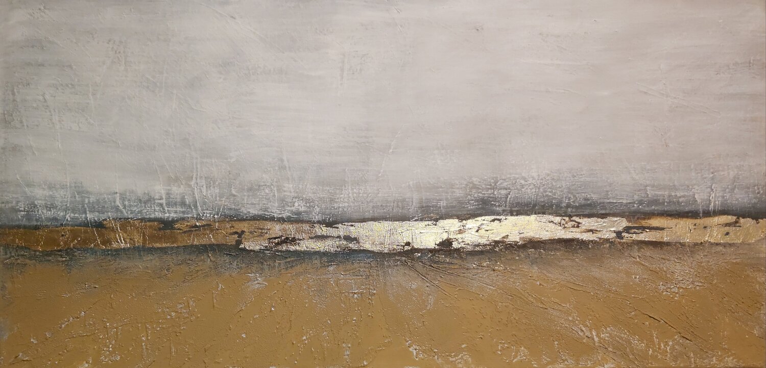 Golden Coast - Abstract Andrea Jacobi