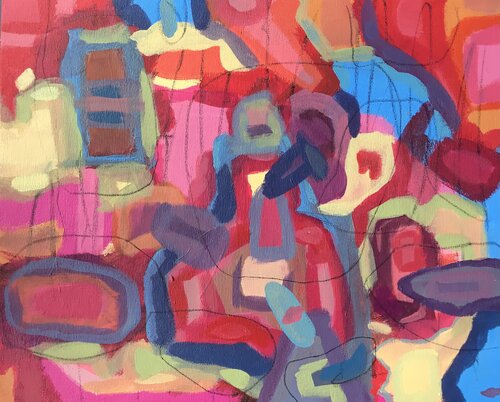 I Gave You My Word di Jaye Alison, Pittura in vendita su Singulart