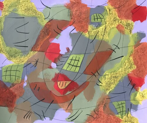 Targeted 3 van Jaye Alison, Schilderij te koop op Singulart