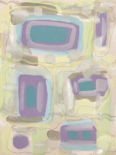 Winter Reflections III by Jaye Alison, Work on Paper for Sale on Singulart