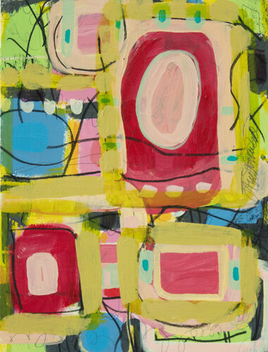 Transmuting Anger van Jaye Alison, Schilderij te koop op Singulart