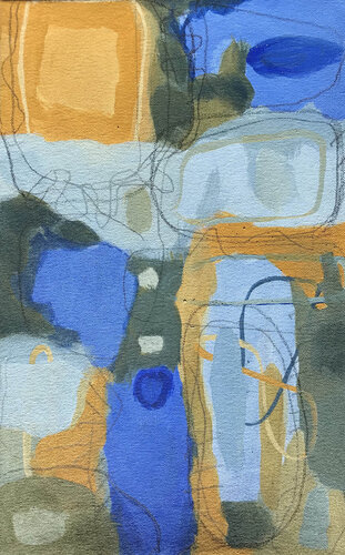 Golden Slumbers II van Jaye Alison, Schilderij te koop op Singulart