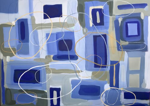Making Peace with the Past van Jaye Alison, Schilderij te koop op Singulart