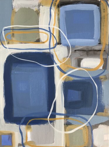 Ek Onkar III van Jaye Alison, Schilderij te koop op Singulart