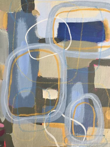 Ek Onkar IV van Jaye Alison, Schilderij te koop op Singulart