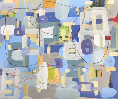 Stopping the Noise - Peace I di Jaye Alison, Pittura in vendita su Singulart