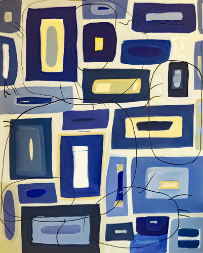 Satsang by Jaye Alison, Painting for Sale on Singulart