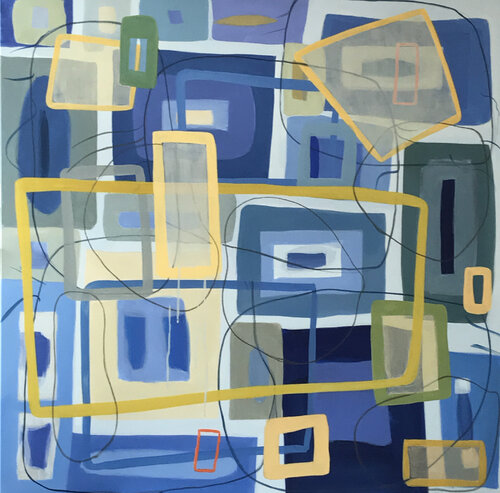 Bisected by Jaye Alison, 油畫 for Sale on Singulart