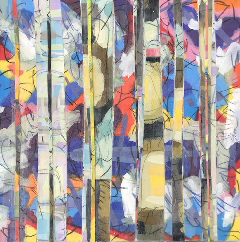 Captivated by the Pinball Wizard di Jaye Alison, Pittura in vendita su Singulart