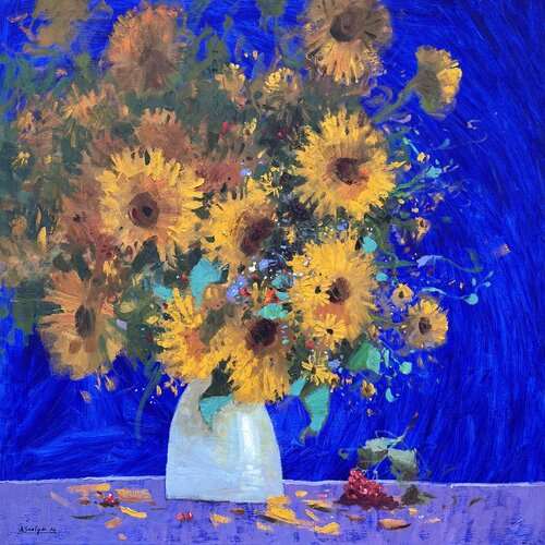 Ukrainian colours von Andrii Kovalyk, Malerei kaufen auf Singulart