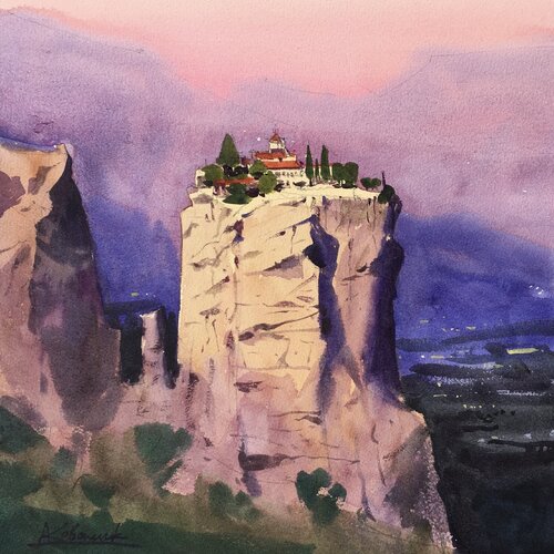 A magical dawn in Meteora, Greece Andrii Kovalyk