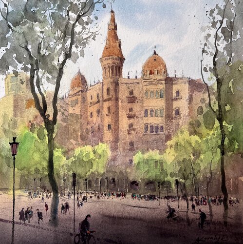 A walk through the picturesque streets of Barcelona Andrii Kovalyk