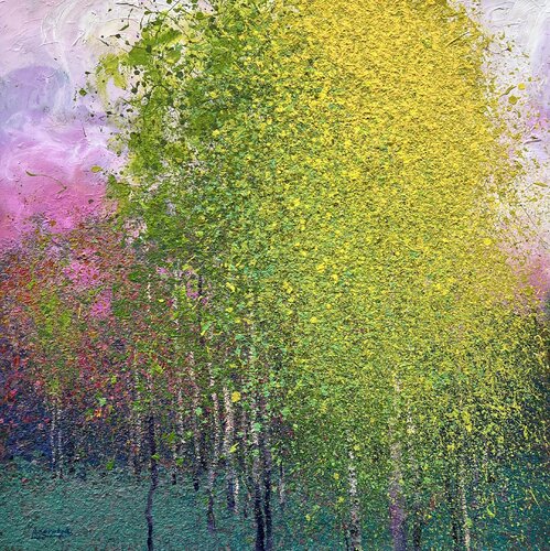 Four Seasons. Spring van Andrii Kovalyk, Schilderij te koop op Singulart