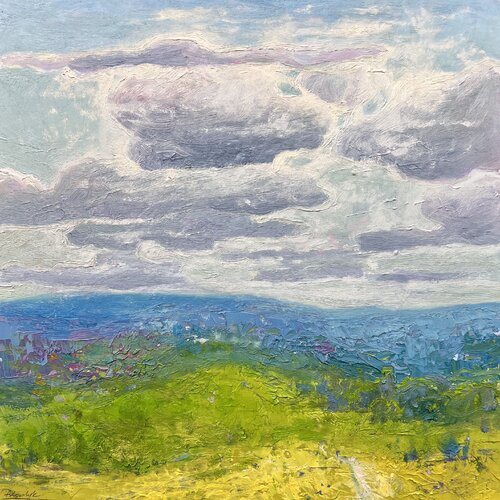 The Scent of Summer van Andrii Kovalyk, Schilderij te koop op Singulart