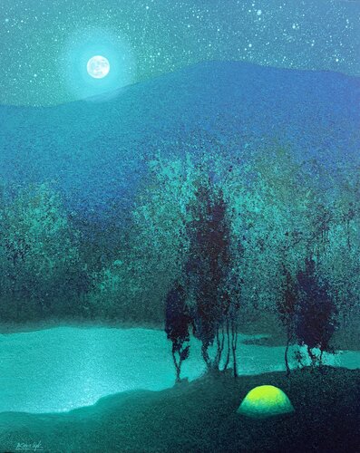 Silence di Andrii Kovalyk, Pittura in vendita su Singulart