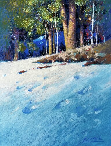 Winter Day von Andrii Kovalyk, Malerei kaufen auf Singulart