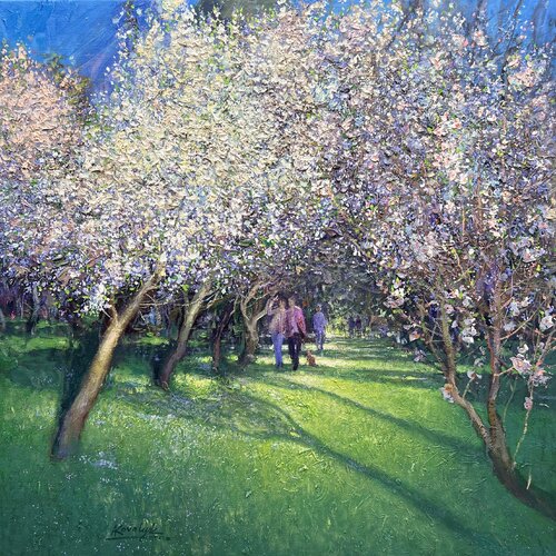 Primavera en Madrid di Andrii Kovalyk, Pittura in vendita su Singulart