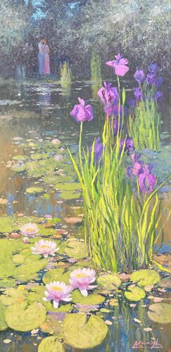 A Summer Moment di Andrii Kovalyk, Pittura in vendita su Singulart