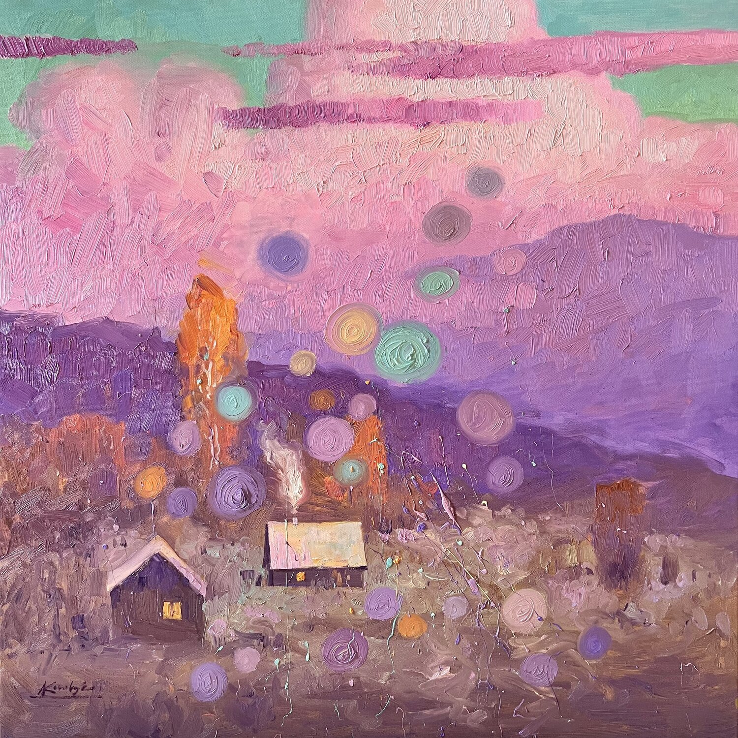Pink Evening Andrii Kovalyk