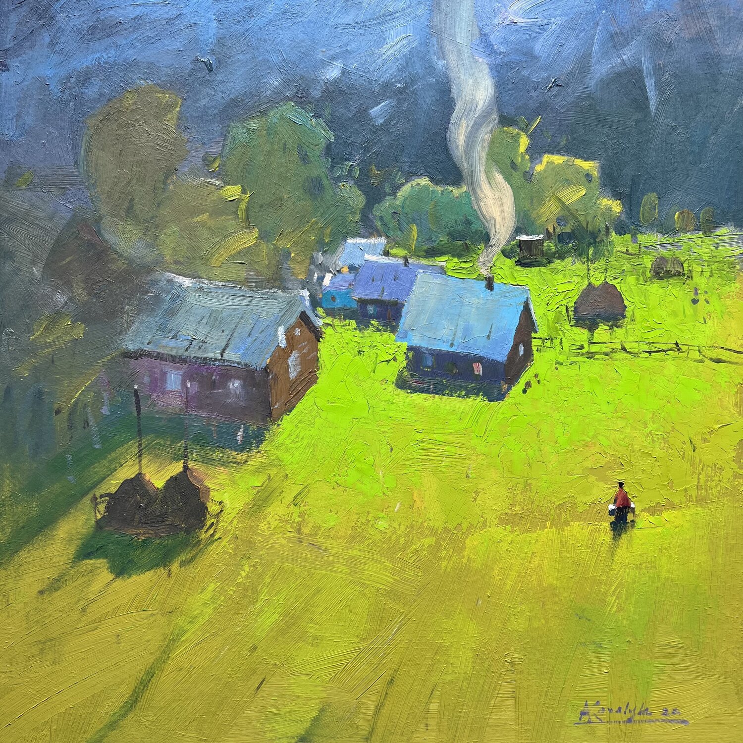 Bright Carpathian landscape Andrii Kovalyk