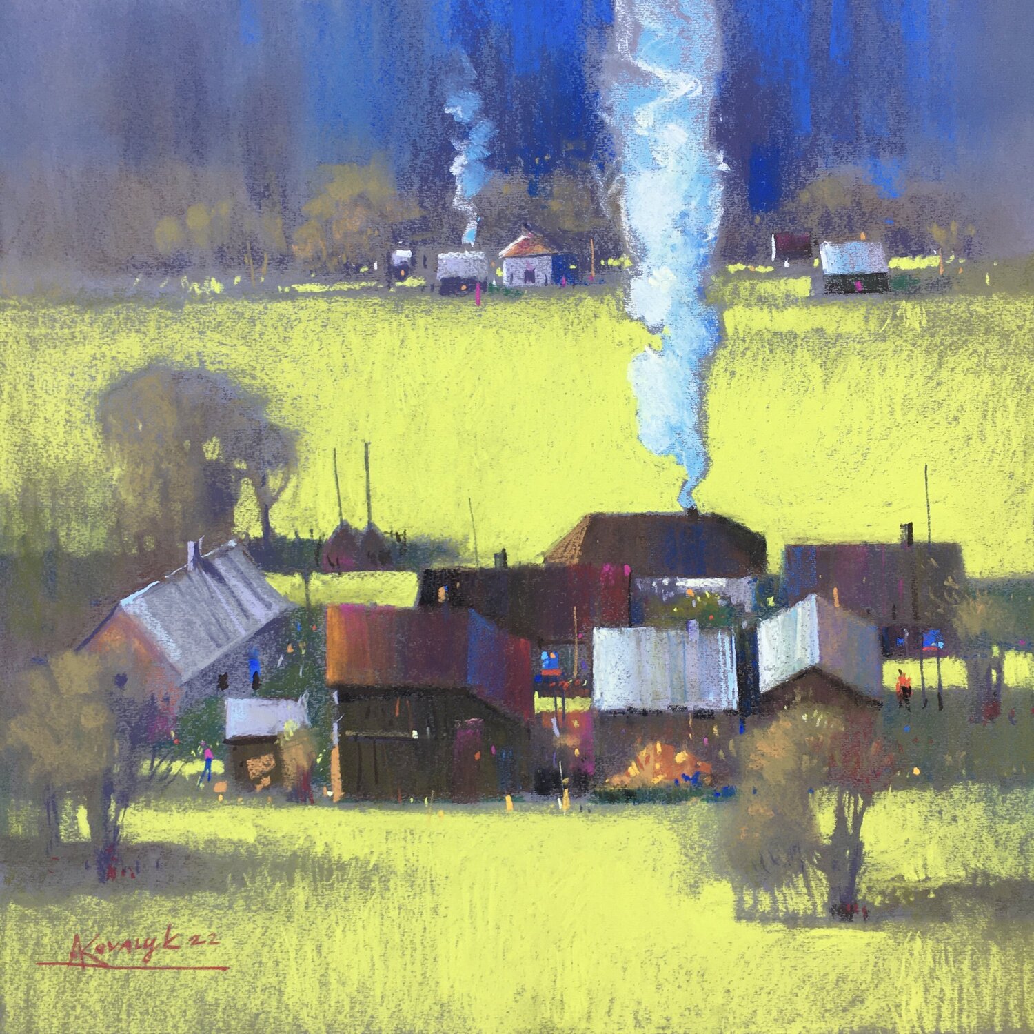 Bright Carpathians colors Andrii Kovalyk