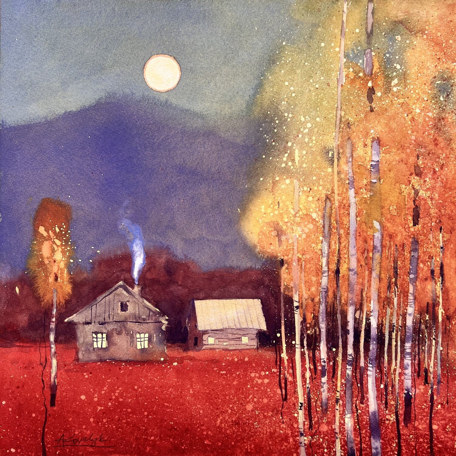 Quiet Autumn Evening Andrii Kovalyk