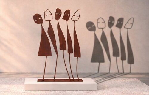 Troppe parole 3/9 di Alessandra Zini, Scultura in vendita su Singulart