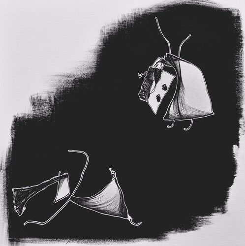 Atterraggio sulla terra von Alessandra Zini, Malerei kaufen auf Singulart