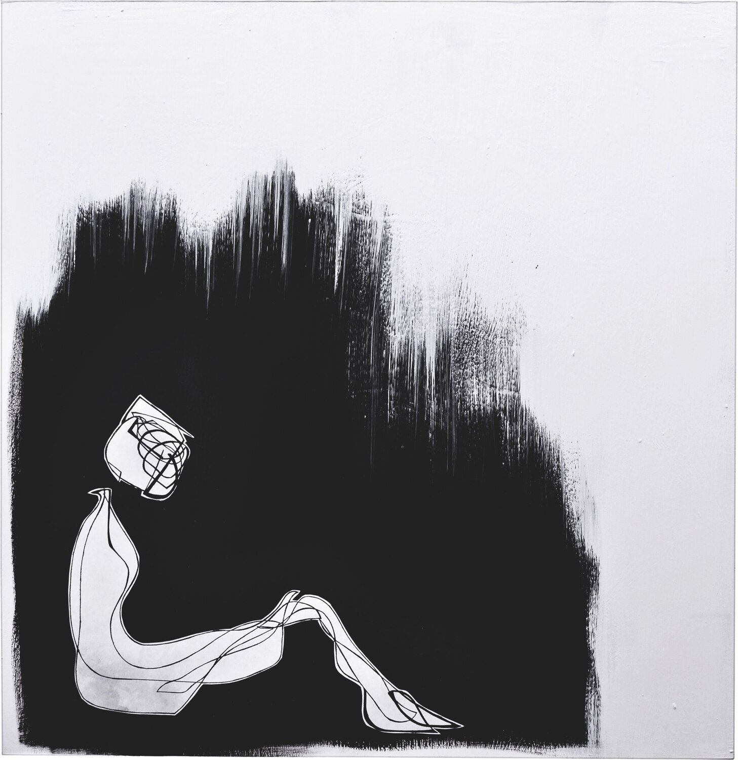 Shhh...osservatemi in silenzio, sto meditando sulla terra Alessandra Zini Originalgemälde zu verkaufen