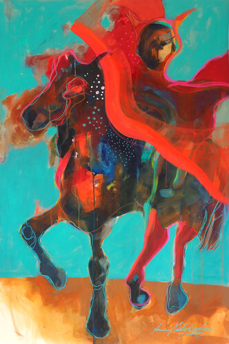 Dream Rider von Anna Matykiewicz, Malerei kaufen auf Singulart