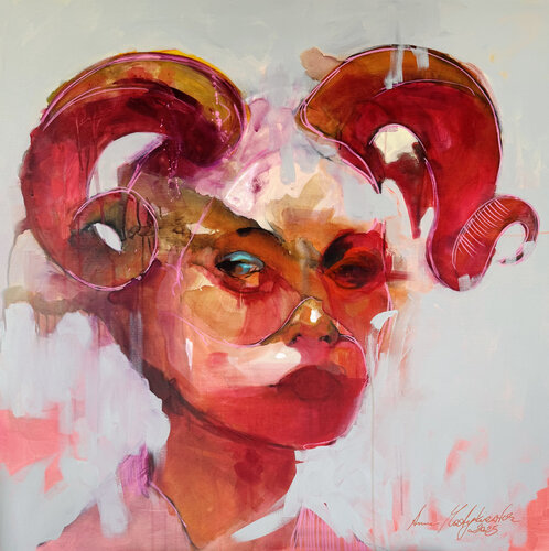 Untamed Within von Anna Matykiewicz, Malerei kaufen auf Singulart