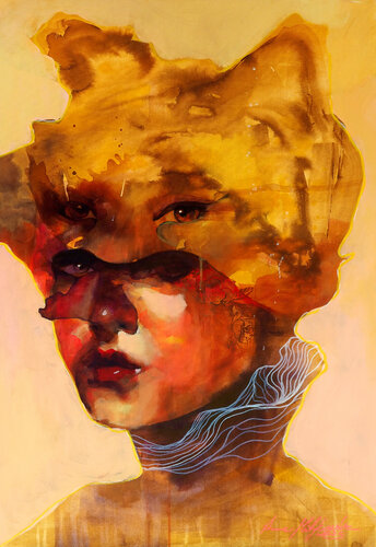 Untamed Within von Anna Matykiewicz, Malerei kaufen auf Singulart