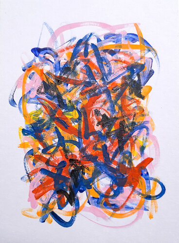 My love has concrete feet von Sara Voss, Malerei kaufen auf Singulart