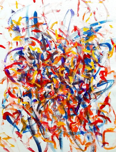 The butterfly effect V. di Sara Voss, Pittura in vendita su Singulart