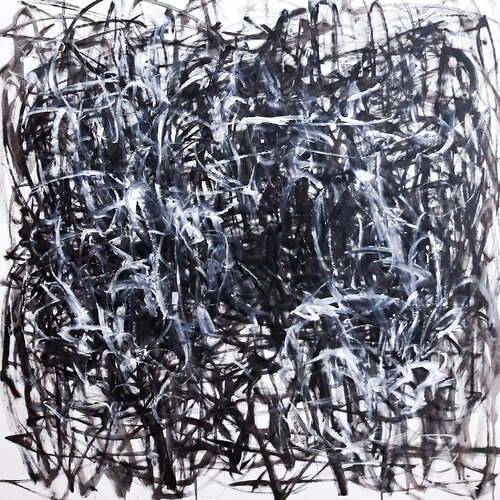 Nothing to prove van Sara Voss, Schilderij te koop op Singulart