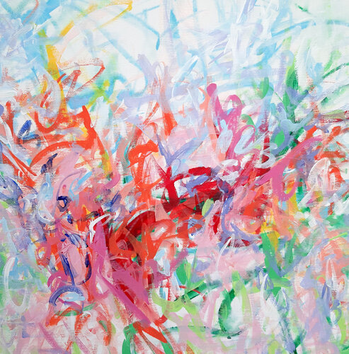 Contentment di Sara Voss, Pittura in vendita su Singulart