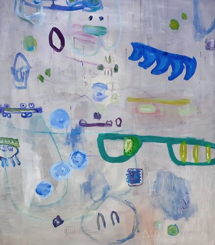 Two-sided time van Sara Voss, Schilderij te koop op Singulart