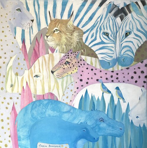 Abundance van Daria Borisova, Schilderij te koop op Singulart