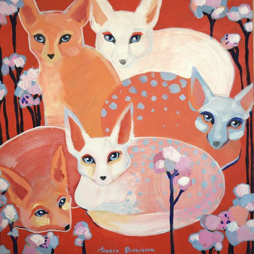 Lingonberry par Daria Borisova, Peinture en vente sur Singulart