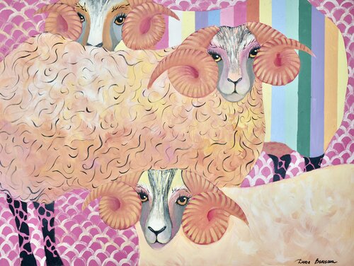 Bubblegum di Daria Borisova, Pittura in vendita su Singulart