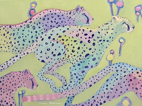 Energy and Motion van Daria Borisova, Schilderij te koop op Singulart