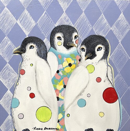 Friends van Daria Borisova, Schilderij te koop op Singulart