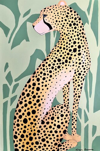 Jungle van Daria Borisova, Schilderij te koop op Singulart