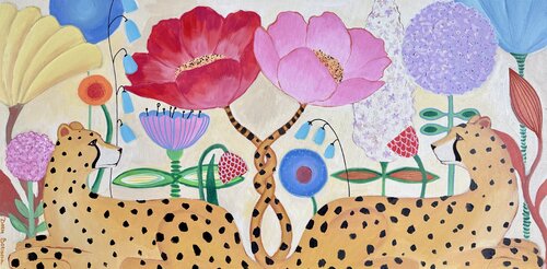 Garden of Joy van Daria Borisova, Schilderij te koop op Singulart